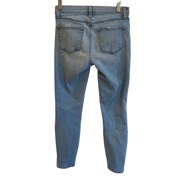 J Brand Capri Beach Line Jeans Light Blue - 24 Excellent - Cropped Fit - Picture 6 of 16